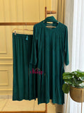 Authentic chikankari set-PAKISTANI GREEN